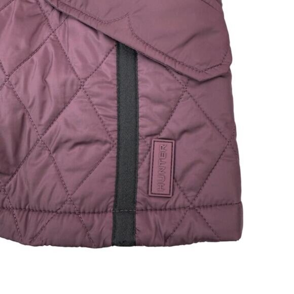 HUNTER Refined Quilted Short Trench Jacketize XS Oxford - Picture 7 of 15